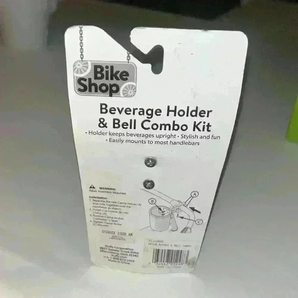 NWT Bike shop, beverage holder, and Bell combo new - Picture 2 of 5